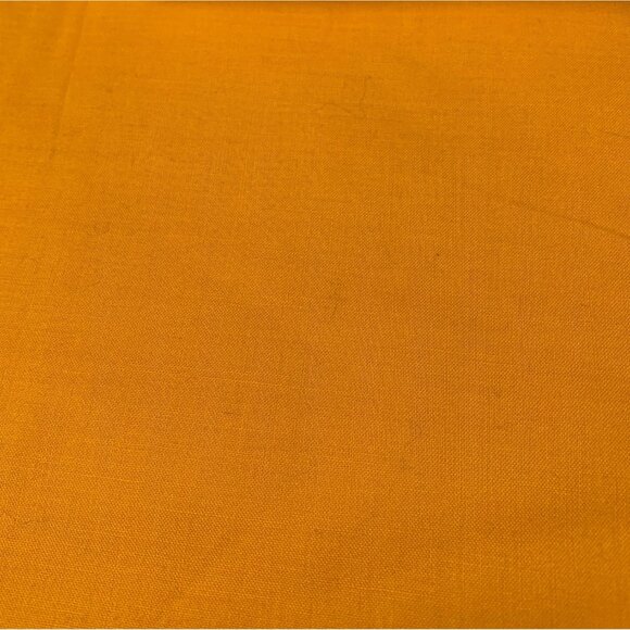 Orange Cotton Fabric 1 yard 44" Wide Sewing Quilting & Craft Projects - Picture 1 of 2